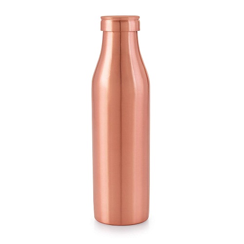 100 Pure Copper Water Bottle for Yoga Ayurveda Health Benefits 950 ml Free Ship 